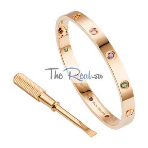 Cartier Love Bracelet Copy Pink Gold