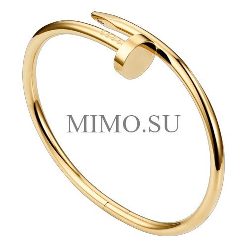 Cartier Juste Un Clou Nail Bracelet Replica Plated Real 18k Yellow Gold Copy B6037817